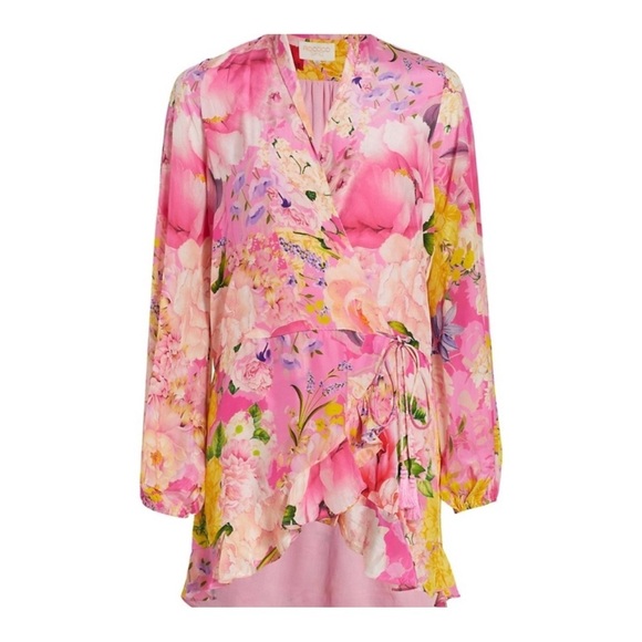 Rococo Sand Leona Floral Wrap Dress - Picture 1 of 11